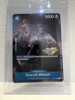 Dracule Mihawk ST03-005 CS 2023 Tournament Championship Promo One Piece Card - Image 1