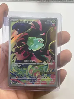 Pokemon TCG Mega evolutions Stamped Promo card - Bulbasaur 133/132 - NM - Sealed - Image 2