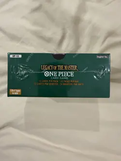 One Piece Card Game OP12 Legacy of the Master Booster Box English Edition - Image 2
