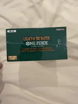 One Piece Card Game OP12 Legacy of the Master Booster Box English Edition - Image 5