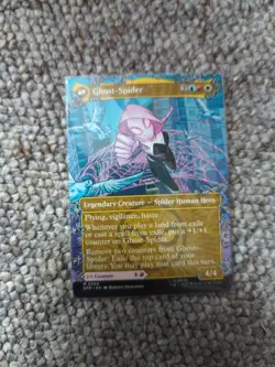 MTG Spiderman Marvel Card Mythic M 0209 Gwen Stacy Ghost-Spider Double Sided - Image 2