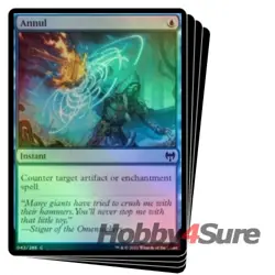 Foil Annul X4 M/NM Magic: The Gathering MTG Kaldheim - Image 1