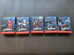 SDCC 2025 Magic The Gathering x Spider-Man Welcome Deck Set (5) w/ playmat! - Image 2