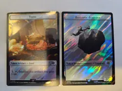 MTG Ballistic Boulder (021) Food (0023) Token (Surge Foil) Lord of the Rings - Image 1