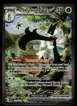 Meowscarada ex SIR 256/193 SV02: Paldea Evolved Pokemon - Image 1