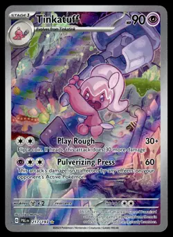 Tinkatuff Illustration Rare 217/193 SV02: Paldea Evolved Pokemon - Image 1