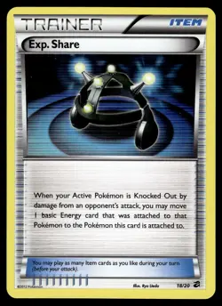 Exp. Share Holo 18/20 Dragon Vault Pokemon - Image 1