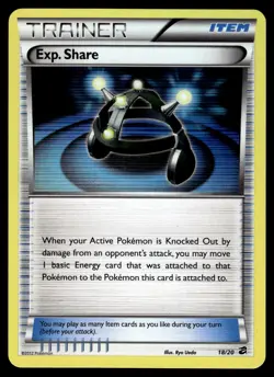 Exp. Share Holo 18/20 Dragon Vault Pokemon - Image 1