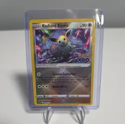 Pokemon TCG - Radiant Eevee Promo - SWSH230 Pokemon GO - Shiny - Image 1