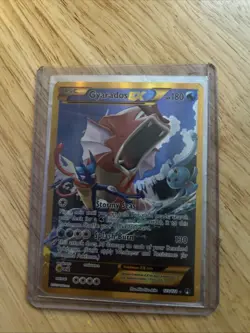 Pokemon Gyarados-EX TCG Breakpoint Holo Card 123/122 Secret Rare - Image 1