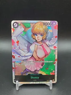 Stussy OP07-085 SR English NM One Piece Card - Image 1