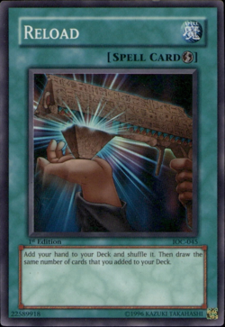 Reload IOC-045 Invasion of Chaos - 1st Edition Super Rare YuGiOh TCG Card - Image 1