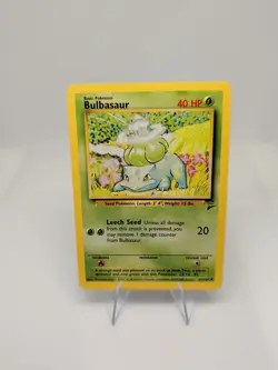 Vintage Pokemon Card 2000 Pokemon TCG - Base Set 2 BULBASAUR 67/130 - Image 1