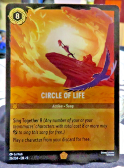 Circle of Life Foil 26/204 Fabled Disney Lorcana Foil Card - Image 1