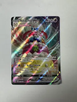 023/072 Alcremie Vmax | Ultra Rare | Shining Fates | Pokemon Card | NM - Image 1