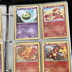 Pokemon Cards Binder Collection Mixed Pokemon TCG Full Eeveelution Set Included - Image 4