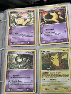 Pokemon Cards Binder Collection Mixed Pokemon TCG Full Eeveelution Set Included - Image 5