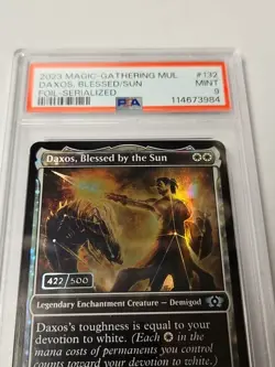 Magic MTG - Daxos, Blessed By The Sun MUL #132 Serial 422/500 PSA 9 Multiverse - Image 3