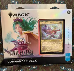 Factory Sealed Final Fantasy X Revival Trance Commander Deck Collector's Edition - Image 1