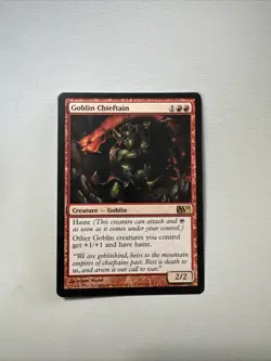 Goblin Chieftain - Magic 2011 - Magic The Gathering - Image 1