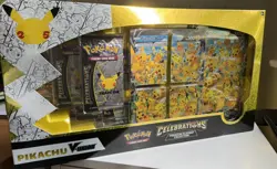 Pokemon Celebrations 25th Anniversary Pikachu V-union Premium Playmat Collection - Image 1