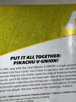 Pokemon Celebrations 25th Anniversary Pikachu V-union Premium Playmat Collection - Image 3