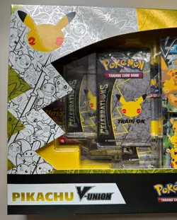Pokemon Celebrations 25th Anniversary Pikachu V-union Premium Playmat Collection - Image 4