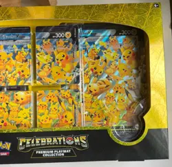 Pokemon Celebrations 25th Anniversary Pikachu V-union Premium Playmat Collection - Image 5