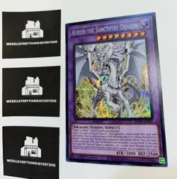 Albion The Sanctifire Dragon | MP24-EN082 | Prismatic Secret Rare | NM | YuGiOh! - Image 3