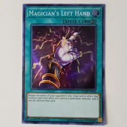 Magician's Left Hand - INCH-EN058 - NM/VLP - Super Rare - 1st ed - Yugioh - Image 1
