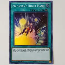 Magician's Right Hand - INCH-EN057 - NM/VLP - Super Rare - 1st ed - Yugioh - Image 1