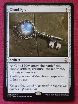 Magic The Gathering TIME SPIRAL REMASTERED CLOUD KEY artifact card MTG - Image 1