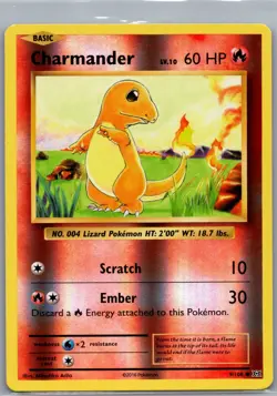 Charmander 9/108 Reverse Holo XY - Evolutions - Pokemon Card - NM - Image 1