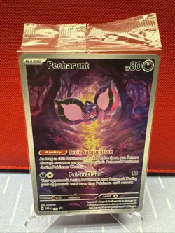 Pecharunt SV 129 SEALED Black Star Promo Pokemon Card Holo - Image 1