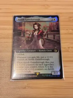 Aerith Gainsborough - Extended - Foil - NM (Final Fantasy)(FIN-423)(R) - Image 2