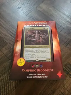 Magic the Gathering Commander 2017 Deck - Vampiric Bloodlust - Factory Sealed - Image 1