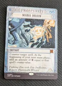 Mana Drain *Showcase* - OTP - NM - Magic The Gathering - MTG - Image 1