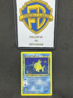 POKEMON NEO REVELATION UNLIMITED SHINING MAGIKARP HOLO 66/64 DMG ITA - Image 1