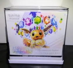 Pokemon Prismatic Evolutions Pokemon Center Elite Trainer Box ETB SEALED w/ Case - Image 1