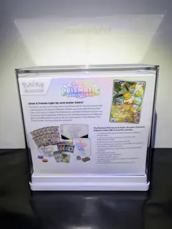 Pokemon Prismatic Evolutions Pokemon Center Elite Trainer Box ETB SEALED w/ Case - Image 2