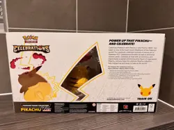NEW SEALED Pokemon TCG 25th Celebrations Pikachu VMax Premium Figure Collection - Image 2