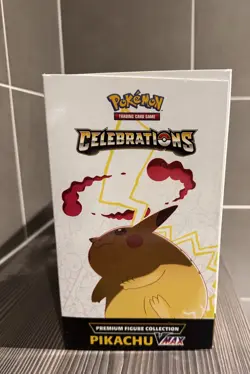 NEW SEALED Pokemon TCG 25th Celebrations Pikachu VMax Premium Figure Collection - Image 3