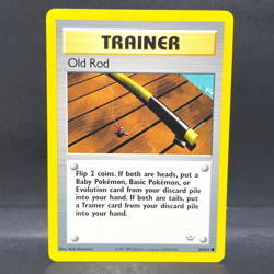 2000 POKEMON NEO REVELATION OLD ROD 64/64 (LP) COMMON - Image 1