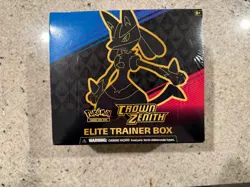 Pokemon TCG: Crown Zenith Elite Trainer Box Sealed 820650851476 - Image 1