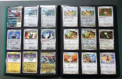 🔥Prismatic Evolutions Part Complete set + 9 Pocket Binder - Pokemon Card TCG - Image 4