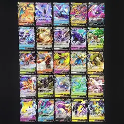 Bulk Lot of 100 V VMAX LP No duplicates Japanese Pokemon Card R297 - Image 4