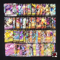 Bulk Lot of 100 V ex VMAX VSTAR LP No duplicates Japanese Pokemon Card R318 - Image 1