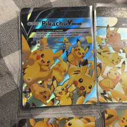 Pikachu V-Union [Set of 4] SWSH: Sword & Shield Promo Cards Holo - Image 2