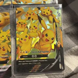 Pikachu V-Union [Set of 4] SWSH: Sword & Shield Promo Cards Holo - Image 4