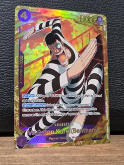 Mr.2 Bon Kurei (Bentham) Bon Clay EB01-061 One Piece Card TCG PRB02 (Reprint) - Image 1